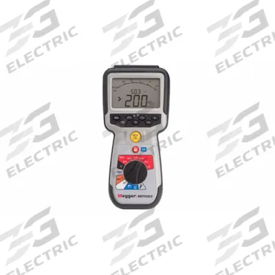 MEGGER Megohmmeter: 0.01 ohm to 1 megaohm, CAT IV 600V, IP54, Digital, USB - Megohmmeters for Harsh Environments