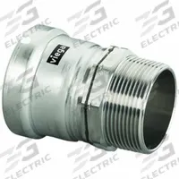 VIEGA MEGAPRESS Crimp Adapter Fitting: 4 in Pipe x 4 in Pipe Size, Press-fit x MNPT, FKM (MPN 98310). Key specifications — Brand: VIEGA MEGAPRESS.