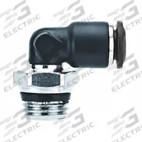 AIGNEP USA Push-Fit Elbow Fitting: 8 mm OD x 1/2 in Pipe Size, Push-to-Connect x Universal Thread (MPN 55110-8-1/2). Key specifications — Brand: AIGNEP USA.