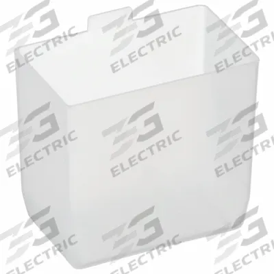 AKRO-MILS Bin Cups: 2 in x 3 1/4 in x 3 in, Not Electrostatic Discharge Conductive - Shelf Bin Cups
