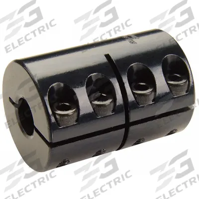 RULAND MANUFACTURING Rigid Shaft Coupling: 3 mm Bore Dia 1, 3 mm Bore Dia 2 - One-Piece Rigid Shaft Couplings