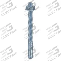 MKT FASTENING Wedge Anchor: 3 1/4 in Overall Lg, 1/4 in Dia, 1/4"-20 Thread Size, Steel, 100 PK (MPN 2514314). Key specifications — Brand: MKT FASTENING; Anchor Type: Wedge; Finish Type: Zinc Yellow.
