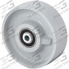 APPROVED VENDOR Caster Wheel: 6 in Wheel Dia., 2 in Wheel Wd, Steel, 2,500 lb Load Rating, Gray, Std (MPN 4DU73). Key specifications — Includes Spanner Bushing: Not Included; Wheel/Tread Material: Steel; Wheel/Tread Color: Gray; Brand: APPROVED VENDOR.