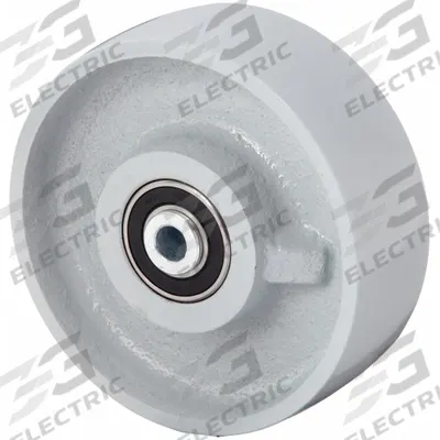 APPROVED VENDOR Caster Wheel: 6 in Wheel Dia., 2 in Wheel Wd, Steel, 2,500 lb Load Rating - Steel Tread Wheels