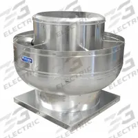 Upblast Exhauster: Belt Drive, Includes Drive Pack, 24 1/2 in Wheel, 6,186 cfm, ODP, 2 hp, 3-ph (MPN ALX245UBT30200M). Key specifications — Brand: CANARM; Base Shape: Square; Assembly: Assembled; Motor Enclosure: Open Dripproof; Nameplate Voltage: 230/460V AC; Mounting Location: Wall; For High-Static Pressure Applications: Yes; High-Efficiency Motor: No.