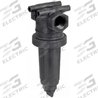 BANJO Inline Strainer: Polypropylene, 3/4 in, NPT, Mesh, 0.007 in Screen Size, 9 in Ht, 3 7/8 in Lg (MPN LST075-80). Key specifications — Screen Material: 316 Stainless Steel; Bowl Color: Black; Material: Polypropylene; Brand: BANJO; Seal Material: EPDM; Color: Yellow.