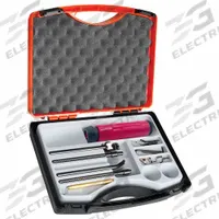 SHAVIV Deflashing Tool Kit: B12/B25/E110/E700/G30C/L10 Blade, Classic Handle A (MPN 154-00012). Key specifications — attr979020: G30C; attr979021: SHAVIV; attr979029: B.