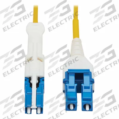 EATON TRIPP LITE Fiber Cable: Single Mode, 9.8 ft Lg, CS / UPC Male End 1, LC / UPC Male End 2 - Single-Mode Fiber Optic Patch Cords