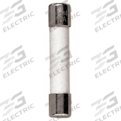 MERSEN Fuse: GSA Series, Time-Delay, 8 A, 250 V AC, Non-Indicating, 1/4 in x 1 1/4 in - Time-Delay Cylindrical Fuses