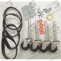 COTTERMAN Ladder Caster Kit: For Rolling Ladders, Swivel, 4 Casters, 2 in Wheel Dia, Casters (MPN SU9095). Key specifications — Caster Type: Swivel; Includes: 1 in Internal Bonded Washers; Brand: COTTERMAN; Compatible Ladder Type: Rolling Ladders; Compatible with Series: MasterStep; Product Type: Caster.