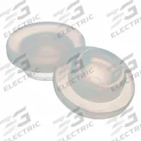 Stopper: Silicone, 20 Stopper Size, 13.1 mm Bottom Dia, 20 mm Top Dia, 8.38 mm Overall Ht, Colorless (MPN 224100-178). Key specifications — Standards: EP 3.2.1; Brand: WHEATON; Color: Colorless; Stopper Size: 20; Material: Silicone.