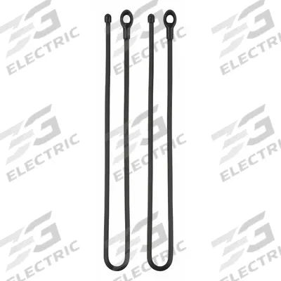NITE IZE Loopable Gear Tie: Black, 18 in Lg - Twist-Release Cable Ties