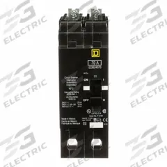 SQUARE D Miniature Circuit Breaker: 70 A, 277/480V AC, Single Phase, 18kA at 277/480V AC, 2 Poles (MPN EDB24070). Key specifications — Phase: Single; Amps: 70 A; AC Voltage Rating: 277/480V AC; Max. AIR Rating: 18kA at 277/480V AC; For Use With: Square D NF Panelboards; Brand: SQUARE D.