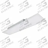 SYLVANIA Lumen and CCT Selectable LED Panel: 4 ft Lg, 13 in Wd, 2,200 lm_3,300 lm_4,000 lm, 35 W (MPN PANELF3BS035UNVD8SC714GWH 4/CS 1/SKU). Key specifications — attr1261884: 120 to 277V AC; attr1261878: SYLVANIA; attr1261883: 2 Lamp 28T8; attr1261870: 3500K; attr1261880: Yes.