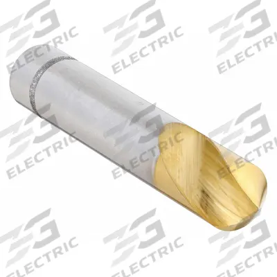 KEO Countersink: 82°, 1 Flute, 1/2 in Body Dia - Fast-Cutting Single-Flute Countersinks