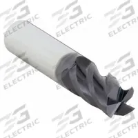 APPROVED VENDOR Square End Mill: Carbide, AlTiCrN Coated, 4 Flute, 1/2" Mill Dia, 1-1/4" LOC, 3" OAL (MPN 284-000243)