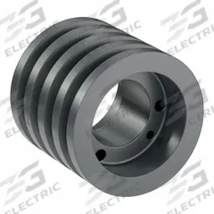 APPROVED VENDOR V-Belt Pulley: 3V315, 4 Groove, 3.15 in OD, Bushed Bore, SH, For 3V/3VX Belt Section (MPN 43V315SH). Key specifications — Pulley Industry Number: 3V315; Pitch Diameter: 3.15 in (3V); For Belt Section (broad, with similar types): 3V or 3VX.