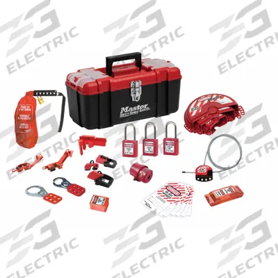 MASTER LOCK Personal Safety Lockout Pouch, Valve/Electrical: Electrical/Valve - Portable Electrical & Valve Lockout Kits
