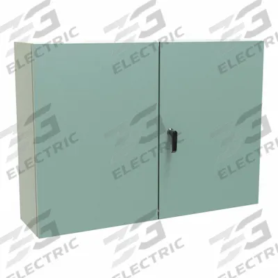HAMMOND Electrical Enclosure: Steel, 30 in x 42 in x 10 in, NEMA 12/3R, Solid Cover - Steel Dust-Tight Enclosures