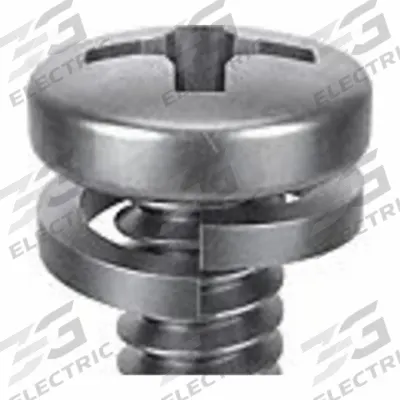 SEMS Screw: Split Lock, M6x1.00 Thread Size, 20 mm Lg, Stainless Steel, Passivated - Machine Screws with Split Lock Washers