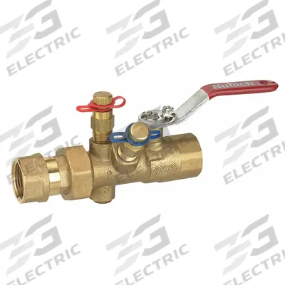 NUTECH Manual Balancing Valve: Manual, FNPT, 0.4 gpm – 1.3 gpm, 0.4 gpm Min. Flow Rate - Manual Balancing Valves