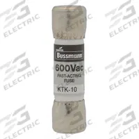 BUSSMANN Fuse: KTK Series, Midget, Fast-Acting, 25 A, 600 V AC, 13/32 in x 1 1/2 in, Non-Indicating (MPN KTK-25). Key specifications — attr1287209: KTK; attr211192: BUSSMANN.