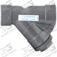 HAYWARD Y Strainer: 1/2 in, Socket, Mesh, 0.0313 in Screen Size, PVC, FPM, 3 in Ht, 3 3/8 in Lg (MPN YS10050S). Key specifications — Brand: HAYWARD; Seal Material: FPM; Manufacturer Part Number: YS10050S; Screen Material: PVC.