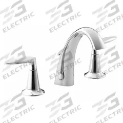 KOHLER Gooseneck Bathroom Faucet: Alteo, Brass, Polished Chrome Finish, 1.2 gpm Flow Rate, Gooseneck (MPN K-45102-4-CP). Key specifications — Brand: KOHLER; Series: Alteo.