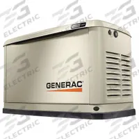 GENERAC Automatic Standby Generator: Natural Gas/Propane, Air, Single Phase, 240V AC, 37.5 A (MPN 7171). Key specifications — Transfer Switch Included: No; Brand: GENERAC; CARB Compliant: Yes.
