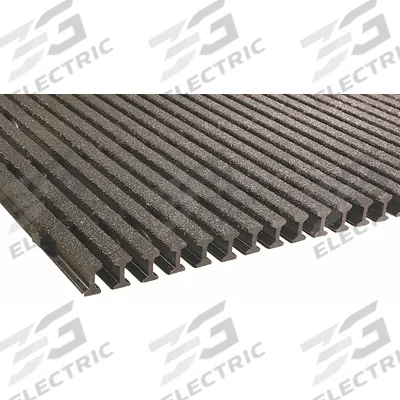 FIBERGRATE Fiberglass Pultruded Grating: Structural Grating, 36 in x 12 ft Nominal Size (WxL) - Acid-Resistant Industrial Structural Grating