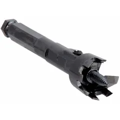 BOSCH Self Feed Drill Bit: 1 3/8 in Drill Bit Size, Hex, 7/16 in Shank Dia, 5 in Overall Lg (MPN SF1371). Key specifications — attr277224: BOSCH.