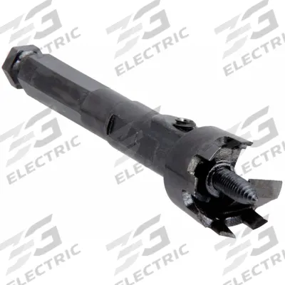 BOSCH Self Feed Drill Bit: 1 3/8 in Drill Bit Size, Hex, 7/16 in Shank Dia - Self-Feed Drill Bits