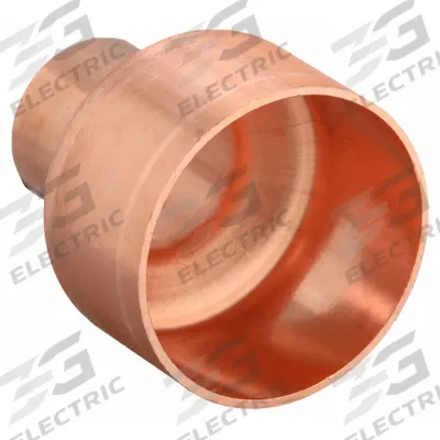 NIBCO Sweat Fitting Coupling: 2 1/2 in CTS x 1 1/4 in CTS, FTG x FTG - Wrot Copper Tube Fittings