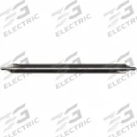 KEO Center Drill: Plain Type, #1, 60°, 6 in Overall Lg, TiN Coated Carbide (MPN 907-000-671). Key specifications — Brand: KEO; End Type: Double End.