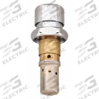 CHICAGO FAUCETS Cartridge: Use with Hot/Cold Water, Brass, Chrome, Compression, (1) Cartridge (MPN 628-XJKABNF). Key specifications — For Water Temperature: Hot/Cold; Compatible Brand: Chicago Faucets; Product Type: Cartridge; Includes: (1) Cartridge; Material: Brass.