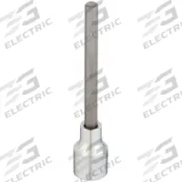 WESTWARD Socket Bit: 1/2 in Drive Size, Hex Tip, 5/16 in Tip Size, 5 1/4 in Overall Lg, Fixed Insert (MPN 54TM86). Key specifications — attr1204765: Fixed Insert; attr1204767: WESTWARD.