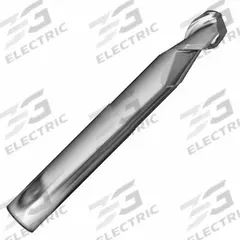 APPROVED VENDOR Square End Mill: Carbide, 2 Flute, 1/8" Mill Dia, 1/4" LOC, 3" OAL (MPN 313758)