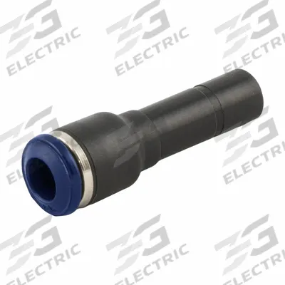 AIGNEP Swift Fit Push To Connect Fitting: 1/4 in OD x 5/32 in OD Size - Nickel-Plated Brass Tube Fittings
