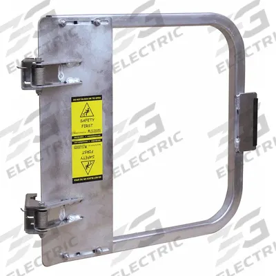 PS INDUSTRIES Single-Door Metal: Aluminum, For 34 3/4 in to 38 1/2 in Opening Wd