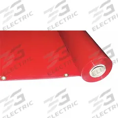 WESTWARD Welding Curtain Roll: PVC, 5 ft Ht, 75 ft Wd, Red (MPN 22RN53). Key specifications — Manufacturer Part Number: 22RN53; Brand: WESTWARD; Curtain Material Type: PVC.