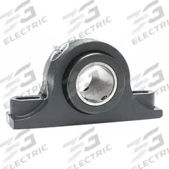 MOLINE BEARING Pillow Block Bearing: 1 11/16 in Bore, Fixed, Cast Iron, 2 1/8 in Shaft Ht, 2 Holes (MPN 19321111). Key specifications — Maximum Speed: 2,800 RPM; Mounting Bolt Size: 1/2 in; Brand: MOLINE BEARING.