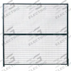 WIRECRAFTERS Stacking Panel: 10 ft H x 1 ft W x 1 1/4 in D, Gray, Powder-Coated (MPN 110). Key specifications — Finish: Powder-Coated; Material: Steel; Includes Mounting Hardware: No; Brand: WIRECRAFTERS.