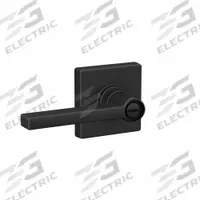 SCHLAGE RESIDENTIAL Solstice Lever Lockset: Privacy Lever Locksets (MPN J40-SOL-622-COL). Key specifications — Ligature Resistance: Not Ligature-Resistant; Brand: SCHLAGE RESIDENTIAL; Lockset Function ANSI Code: F76; Visual Indicator Message: No Message; Lockset Style: Solstice; ADA Compliant: No; Finish: Black Painted : Metal.