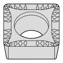 WIDIA Square Turning Insert: SCMT432MU, SCMT120408MU (MPN 6127252). Key specifications — attr257901: SCMT120408MU; attr257900: SCMT432MU.