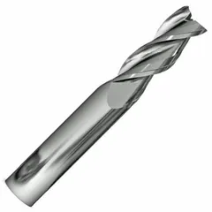 APPROVED VENDOR Square End Mill: Carbide, 3 Flute, 1/4" Mill Dia, 3/4" LOC, 2-1/2" OAL (MPN 314577)