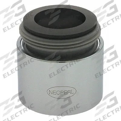 NEOPERL Outlet: 1.5 gpm Flow Rate, Laminar Flow Outlet, Brass, Chrome Finish, Dual - Faucet Aerators & Outlets
