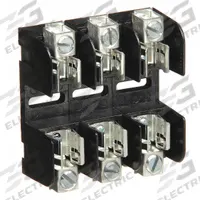 MERSEN Fuse Block: Open Block Design, 3 Pole, 250 V AC, Box Lug, Non-Indicating (MPN 20358). Key specifications — attr233046: MERSEN.