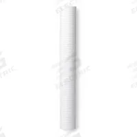 3M Water Filter Cartridge: 1 micron, Solid, 40 gpm, Polypropylene, 40 in Overall Ht (MPN RT40Y16G20NN). Key specifications — Brand: 3M; Filter Media: Polypropylene.