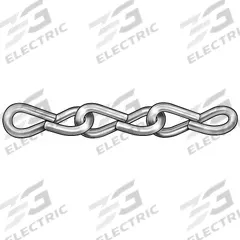 DAYTON Jack Chain: 10 in Chain Trade Size, Steel, 43 lb Working Load Limit, Jack, 100 ft Overall Lg (MPN 2ZDE8). Key specifications — Brand: DAYTON; Item Trade Size: 10.