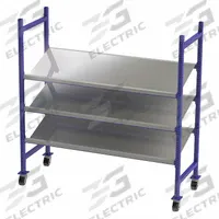 UNEX FLOW CELL Gravity Flow Rack: 76 in x 28 in x 72 in, Tilt, 3 Shelves, Steel (MPN FCMTPS76283). Key specifications — Brand: UNEX FLOW CELL; Decking Material: Steel.